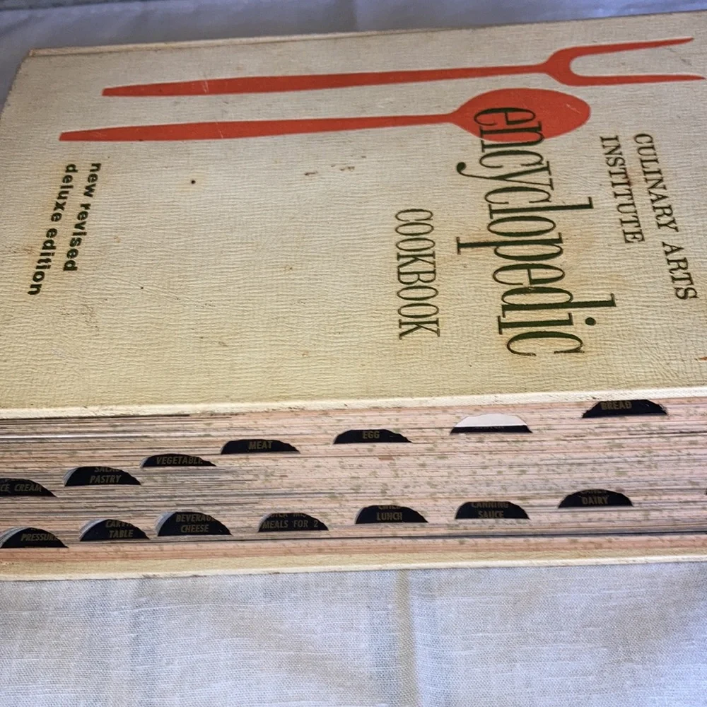 Vtg COOKBOOK by CULINARY ARTS INSTITUTE, revised 1965, 974 pgs. $17 - Picture 5 of 7